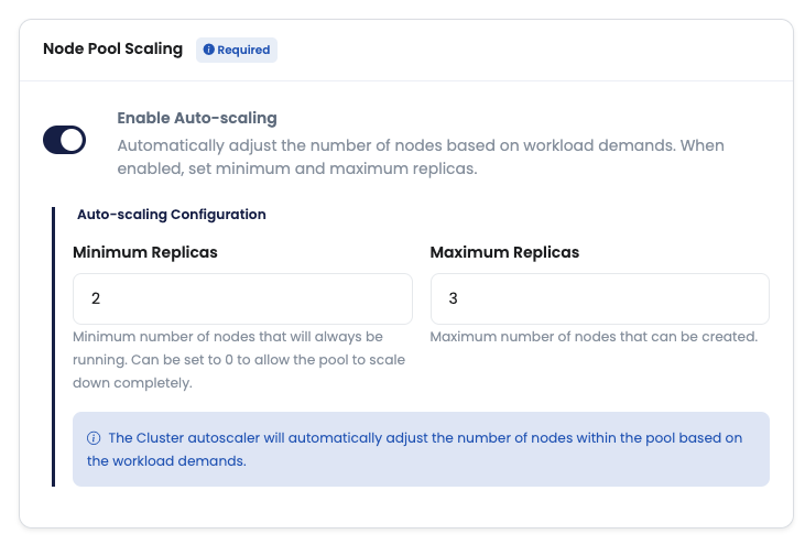 Node Pool Autoscaling
