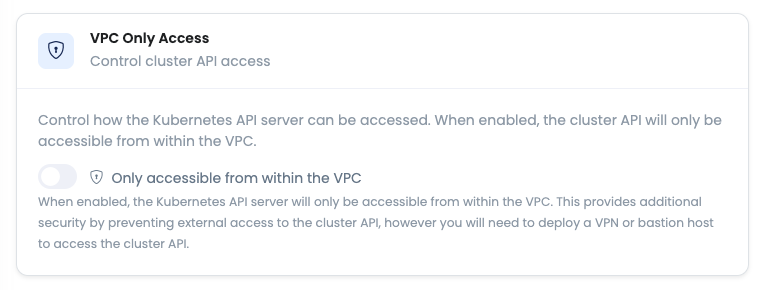 VPC Only Access